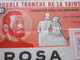 1968-ROSA DOUBLE TRANCHE SAINT VALENTIN-2 Billets De La Loterie Nationale+VIGNETTE-IMPRIMÉE TAILLE DOUCE - Billets De Loterie