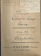 GROSSOEUVRE 1911 ACTE DE VENTE D UNE FERME & TERRE LEROUX / M MILARD EUGENE DESIRÉ  70 PAGES : - Manuscripts