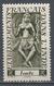 French India 1948. Scott #212 (M) Apsaras - Unused Stamps