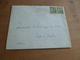 Lettre France Paire 50c Sur 75c Iris Vert N° 480 Cachet Hexagonal Fresnay Sur Sarthe CP N°3 10/04/1941 - 1921-1960: Période Moderne