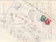 ITALIEN 1931 - 25 + 75 L Mit NACHPORTO Auf Brief (mit Inhalt) Gel.v. Laurana > Wien - Eilsendung (Eilpost)