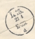 Nederlands Indië - 1896 - 12,5 Cent Willem III, Envelop G7 Met Bijfrankering Hangend Haar En Cijfer En VK Cheribon - Nederlands-Indië