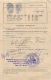 FICHE DE DEMOBILISATION CENTRE DE DUPLEIX  LIBERE PAR LES ALLIES LE 18 MAI 1945 - Documents