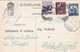 CARTOLINA POSTALE - COMUNE DI BERGAMO - UFFICIO ANAGRAFE - 1946-60: Storia Postale