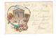 PARIS La Madeleine Cad 7.1.98 Lithographie " The American Card Cincinnati , Chez Moltu " Paire Sage - Kerken