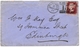 Lettre Galashiels 1877 Scotland Écosse England Sanderson & Murray Victoria Edinburg One Penny Red - Briefe U. Dokumente