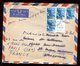 Israël - Enveloppe Du Kiboutz Hazorea Pour La France En 1957 - Réf O65 - Storia Postale