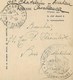 RARE Bloc Bleu  "PARC D'AVIATION LE COMMANDANT" Manuscrit M CHATELAIN Casablanca 1936 - Gebührenstempel, Impoststempel