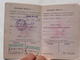 Passeport Service BULGARIE 1984 Romania DDR  Visas    Passeport Reisepass Pasaporte Border Stamp   A 182 - Historical Documents