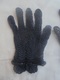 Ancien - Paire De Gants Filet Noir Pour Femme Années 50 - 1940-1970