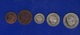 Sierra Leone 20 10 5 Cents + 1 E  Half Cent 1964 Lotto 5 Monete UNC - Sierra Leone