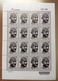 BRAZIL Sheet With 16 Stamps India Mahatma Gandhi Gandhiji 2018 - Ungebraucht