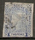 NEW SOUTH WALES 1851 2d ULTRAMARINE SG 52 FINE USED Cat £35 - Gebruikt