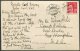1928 Norway Spitsbergen Nordkap Postcard - New Hamshire USA. 20 Ore Ibsen - Covers & Documents