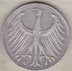 5 Mark 1951 D (MUNICH), En Argent - 5 Mark