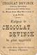 Benjamin RABIER - La Grange En Feu - Publicité Au Verso Pour Le Chocolat DEVINCK - Rabier, B.