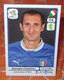 EURO2012 PANINI N. 318 CHIELLINI  STICKER NEW CON VELINA - Edizione Italiana