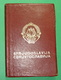 1974 Yugoslavia PASSPORT, Seal Poland, Turkey, Monako, Germany, Hungary, Greece, CCCP, CSSR, RARE - Documents Historiques