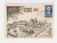 FDC Carte Journée Du Timbre 1953. Oblitération Soissons 14 Mars 1953. (700) - 1950-1959