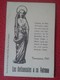 ANTIGUA TARJETA ESTAMPA O SIMIL OLD CARD TARRAGONA 1961 SANTA VIRGEN Y MÁRTIR LUCÍA PATRONA DE LOS DELINEANTES CATALONIA - Imágenes Religiosas