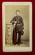 Cdv CARTE DE VISITE PHOTOGRAPHIE MILITAIRE UNIFORME- PHOTOGRAPHE FRANCK à PARIS - Guerre, Militaire