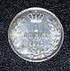Kingdom Of Serbia, King Petar I ,1915, 1 DINAR,-Silver, UNC KM # 25.1 - Servië