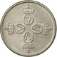 Monnaie, Norvège, Olav V, 25 Öre, 1976, TTB, Copper-nickel, KM:417 - Norvège