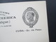 USA / Kuba Ganzsache Ungebraucht! Cuba - 2c. De Peso. Universal Postal Union - Cartas & Documentos
