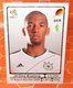 EURO2012 PANINI N. 234 BOATENG  STICKER NEW CON VELINA - Edizione Italiana