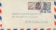 Spain 1947 Airmail Cover From Tanger (Spanish Morocco) To USA With 50 C. Airmail Stamp De La Cierva + 1 Pta. Franco - Spanish Morocco