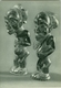 CP Statuettes De Femme Et D'homme Buli, Ba-Luba Musée Royal Du Congo Belge XXI Vers 1960 - Collections & Lots