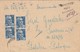 LETTRE. 19 2 48. RECOMMANDÉ PROVISOIRE GANDON 20 Fr. THUMERIE NORD POUR LA POLOGNE. ARRIVEE KATOWICE LE 25 7 48 - 1921-1960: Période Moderne