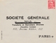 Gandon Perforé SG - 2 Scans  - Lettre Banque Société Générale - Autres & Non Classés