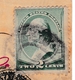 Entier Postal USA Anvers Belgique Stamp George Washington 2c 1887 - ...-1900