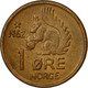 Monnaie, Norvège, Olav V, Ore, 1962, TTB, Bronze, KM:403 - Norvège