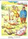 HUMOUR ILLUSTRATEUR HAROT  CHASSE CHASSEUR GIBIER COCHON PIG  " CHAMPION J'AI MEME FAILLI... EDIT. LA ROSE 1147 - Humor