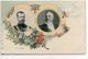 RUSSIE Carte CROIX ROUGE Russe Portrait Tsar NICOLAS Et Président LOUBET 1902     /D22-S2018 - Russie