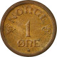 Monnaie, Norvège, Haakon VII, Ore, 1957, TTB, Bronze, KM:398 - Noorwegen