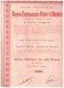 Titre De 1927 - Anciens Etablissements Beroff & Horinek - Filature Et Tissage De Laine à Sofia - - Industrie
