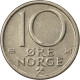 Monnaie, Norvège, Olav V, 10 Öre, 1975, TTB, Copper-nickel, KM:416 - Norvège