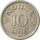 Monnaie, Norvège, Haakon VII, 10 Öre, 1954, TTB, Copper-nickel, KM:396 - Norvège