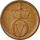 Monnaie, Norvège, Olav V, Ore, 1963, TTB, Bronze, KM:403 - Norvège