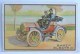 CHROMO Systeme ORIGINAL COLLECTOR N° 28 ANTIQUE AUTO BAKER ELECTRIC DOS Litho IMAGE 3D BOWMAN GUM B.G.H.L.I. 1953 U.S.A. - Automobili