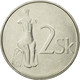 Monnaie, Slovaquie, 2 Koruna, 2002, TTB, Nickel Plated Steel, KM:13 - Slovaquie