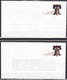 USA STATIONERY 2011  2 X COVER LIBERTY BELL + 2 X SMALL COVER * MINT - 2001-10