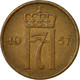 Monnaie, Norvège, Haakon VII, 2 Öre, 1957, TTB, Bronze, KM:399 - Norvège