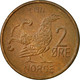 Monnaie, Norvège, Olav V, 2 Öre, 1971, TTB, Bronze, KM:410 - Norvège