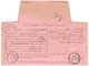 PARIS Avis Réception Formule Télégramme 514 Ob 22 9 1945 2 F Gandon Vert Yv 713 Ob AR - Brieven En Documenten