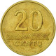 Monnaie, Lithuania, 20 Centu, 1997, TTB, Nickel-brass, KM:107 - Litauen