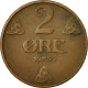 Monnaie, Norvège, Haakon VII, 2 Öre, 1950, TTB, Bronze, KM:371 - Norvège